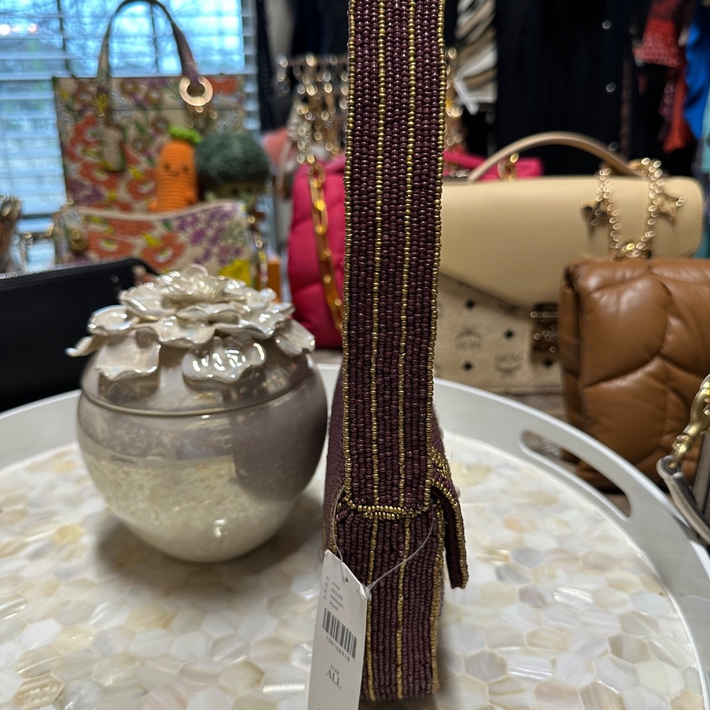 NWT Anthropology Beaded Handbag So Nice! - Picture 6 of 7